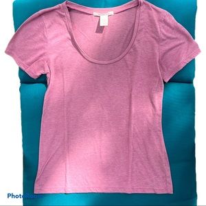 Mauve Charlotte Russe T-shirt